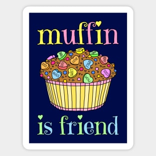 Muffin Is Friend Magnet